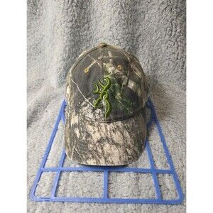 Browning Camo Hunting Hat, One Size Fits Most Trucker Cap